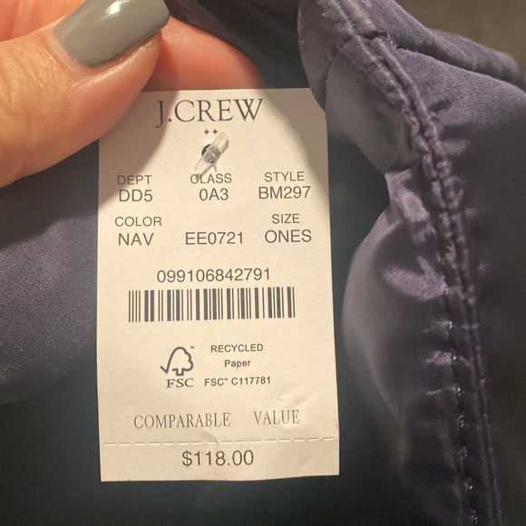 NWT JCrew Puffer Tote Bag - Picture 4 of 4